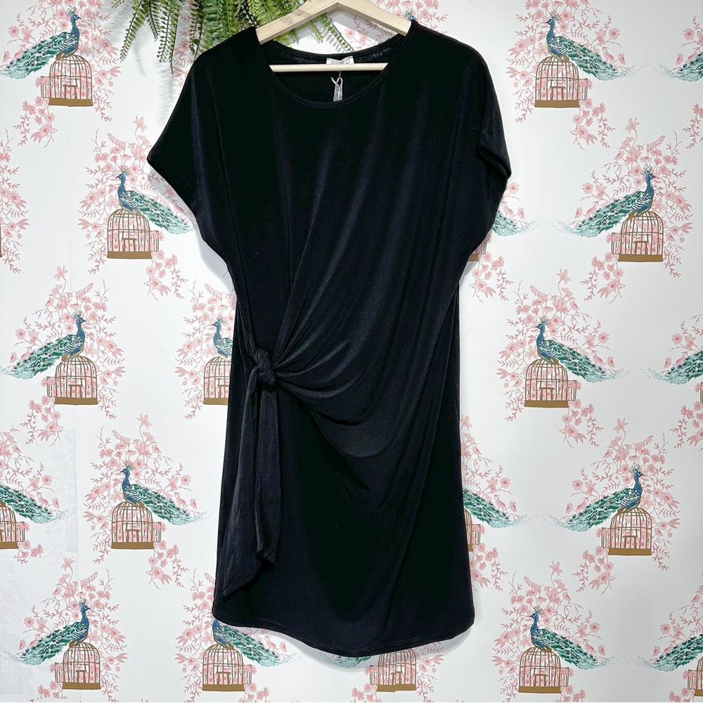 Suzy D London Gianella Front Tie Midi Dress